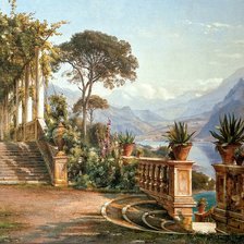 Схема вышивки «Набережная2»