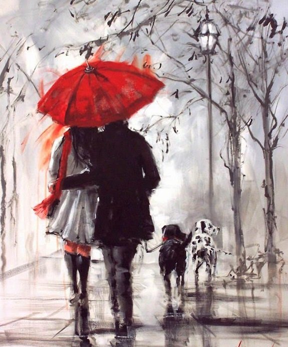 На прогулке вдвоем - оригинал