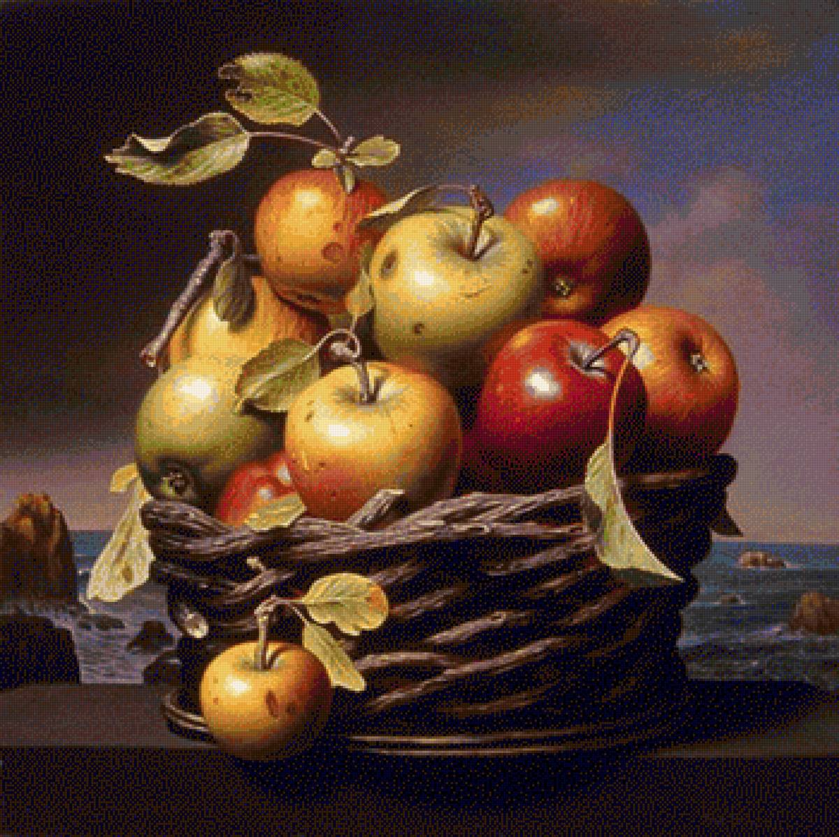 jabłka w koszu - предпросмотр