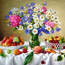 Схема вышивки «Натюрморт»