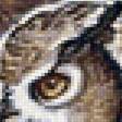 Предпросмотр схемы вышивки «Полёт совы» (№2173467)