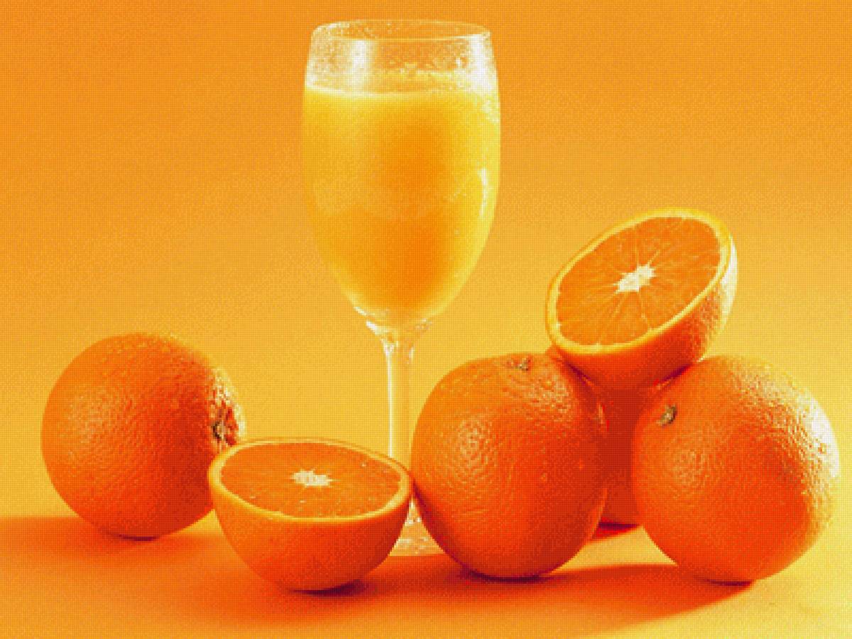 Апельсиновый сок - апельсины, натюрморт, фрукты - предпросмотр