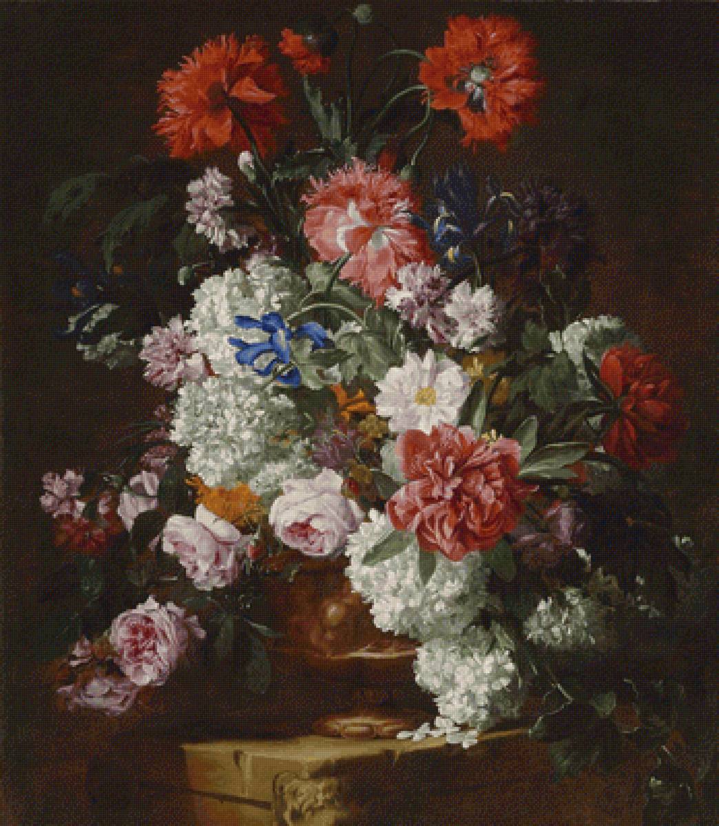 букет - картина, цветы - предпросмотр