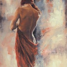 Схема вышивки «mulher»