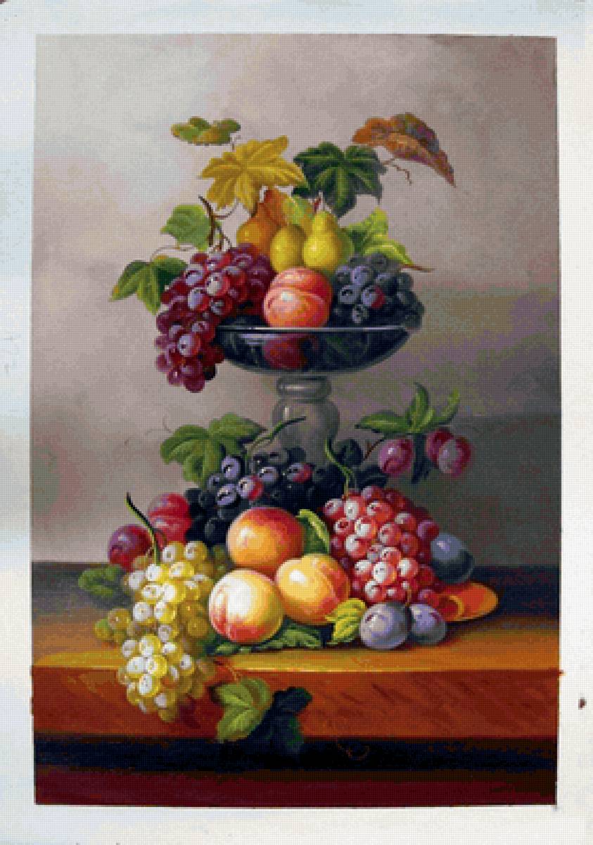 Натюрморт - фрукты - предпросмотр