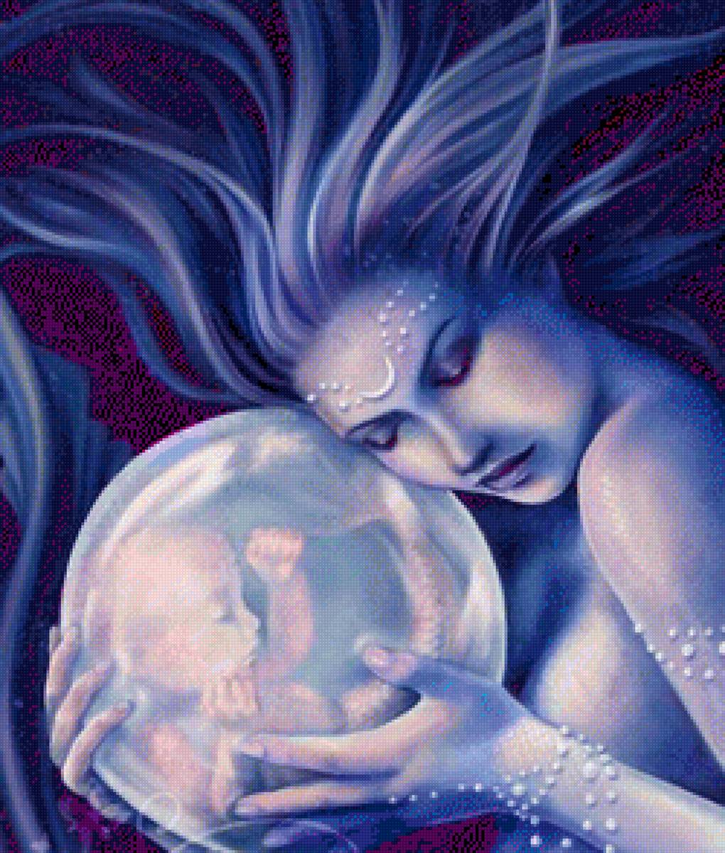 Русалка - нежность, русалка - предпросмотр