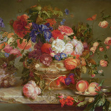 Схема вышивки «натюрморт»