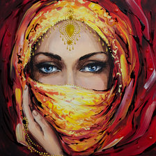 Схема вышивки «шахерезада»