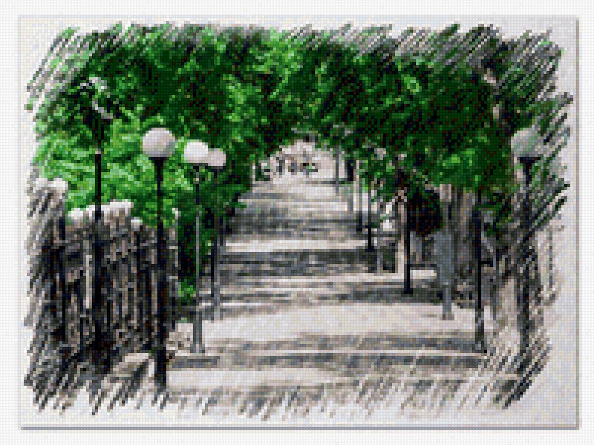 Ореховая аллея - предпросмотр