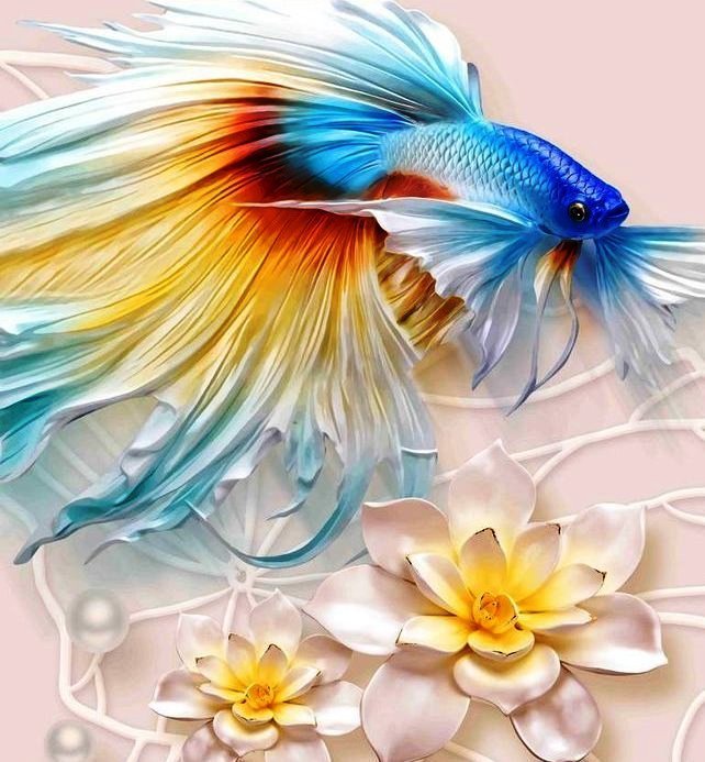 Рыбка - дикие, рыбка, природа - оригинал