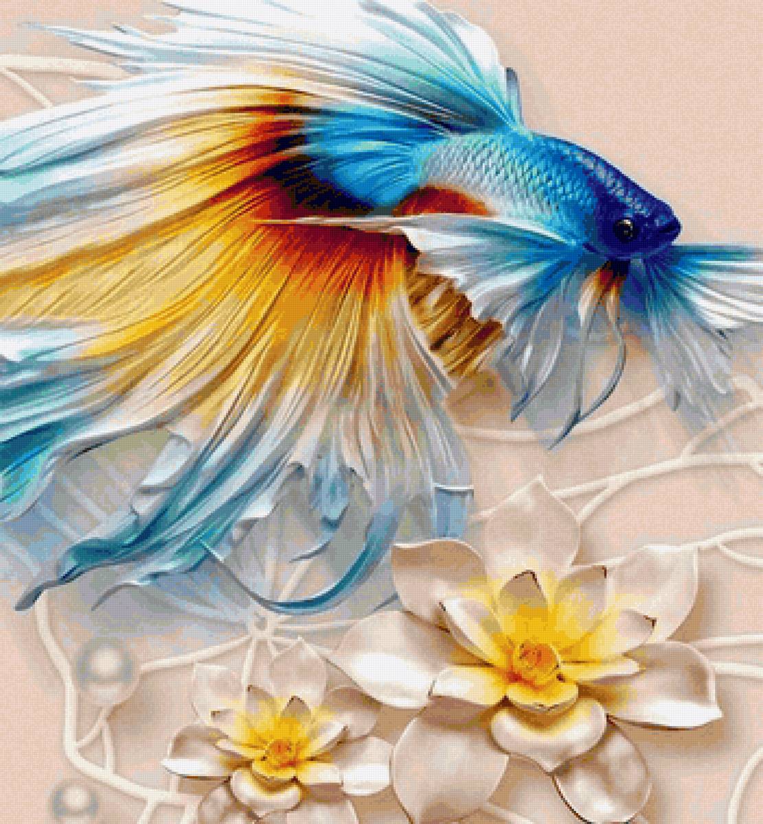 Рыбка - дикие, рыбка, природа - предпросмотр