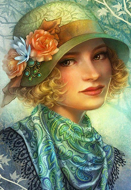 Незнакомка - люди, портрет, девушка - оригинал