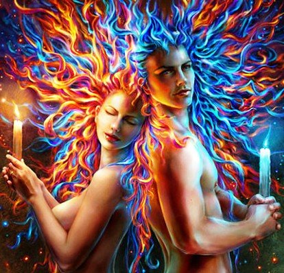 Огонь любви - люди, чувства - оригинал