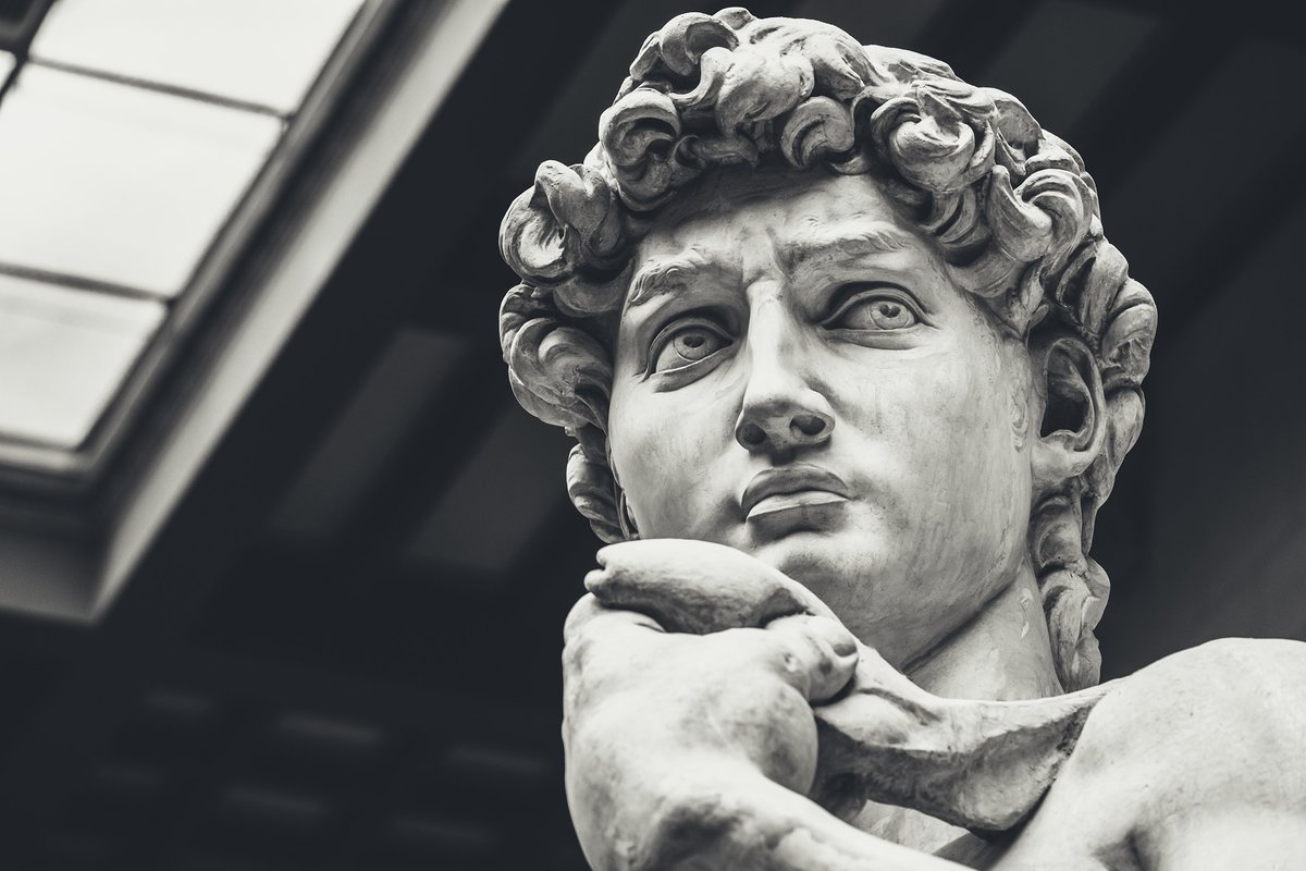 Давид - давид, микеланджело, скульптура - оригинал
