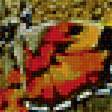 Предпросмотр схемы вышивки «Бабочка и подсолнух» (№2175989)