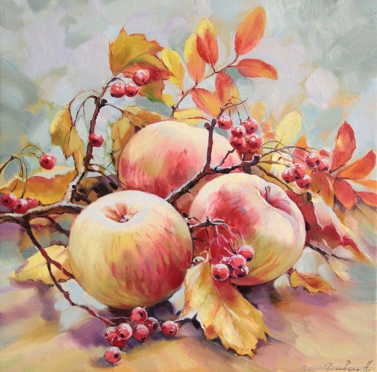 Яблоки - яблоки, осень, фрукты - оригинал