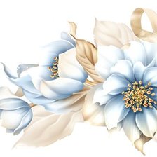 Оригинал схемы вышивки «винтажные цветы» (№2176805)