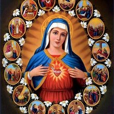 Схема вышивки «иконы»