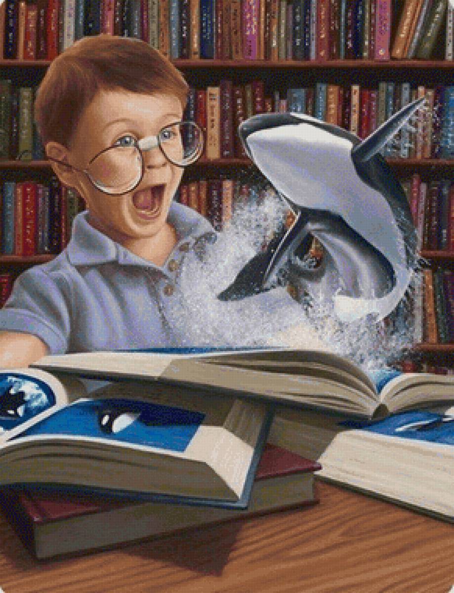 №2177230 - библиотека, дети, сказки, книги - предпросмотр