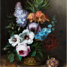 Схема вышивки «букет»