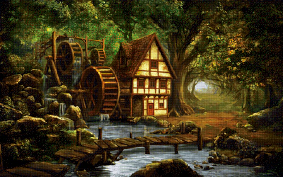 Мельница - предпросмотр