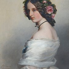 Franz Xaver Winterhalter. Портрет леди Констанции Левезон-Гауэр