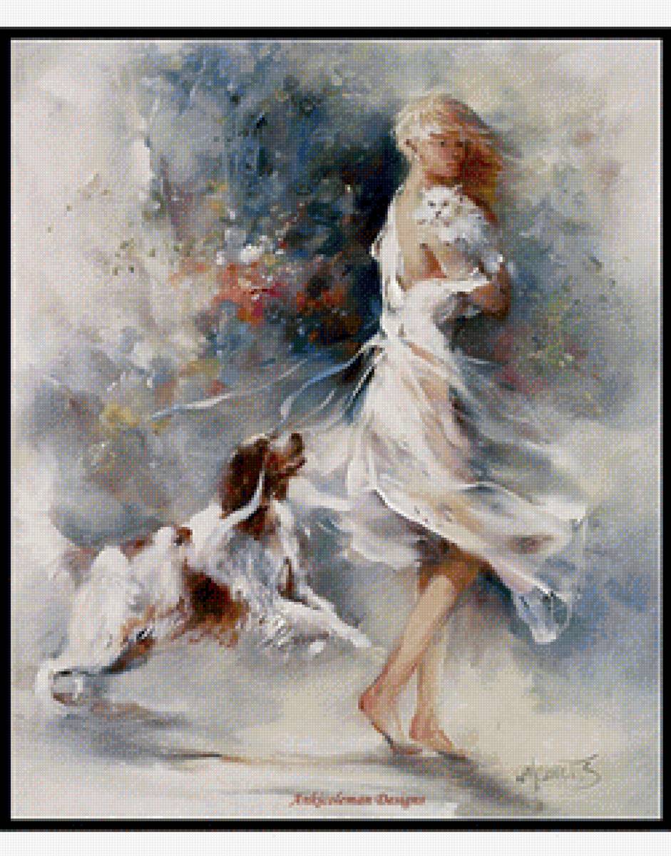 соперники - акварель - предпросмотр