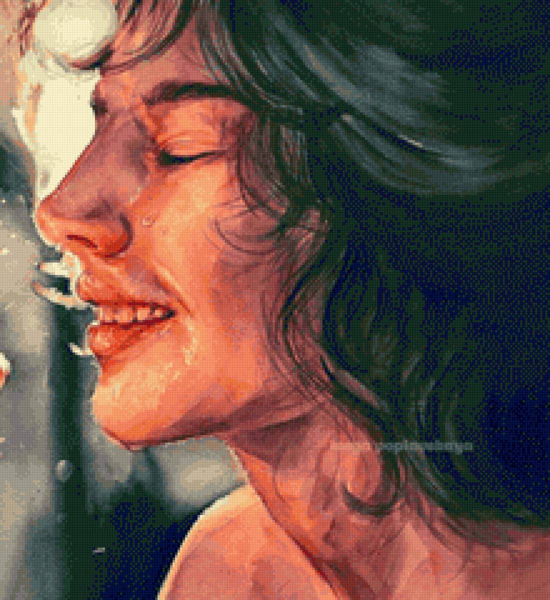 Девушка - счастье, улыбка, солнечная девушка, солнце - предпросмотр