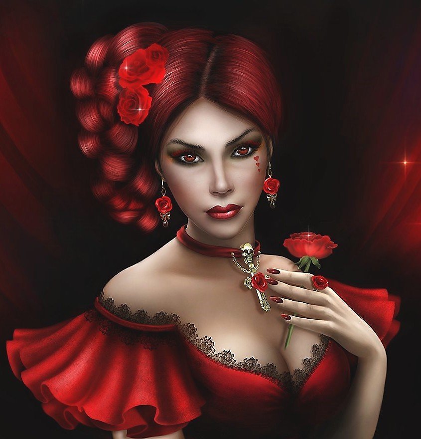 девушка - оригинал