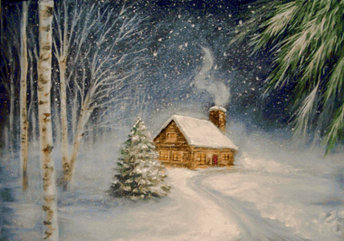 Christmas Time. - silvana calvano art.snowscapes.christmas. - предпросмотр