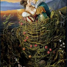 Схема вышивки «МАЙКЛ ШЕВАЛЬ.КОРЗИНА ЛЮБВИ»