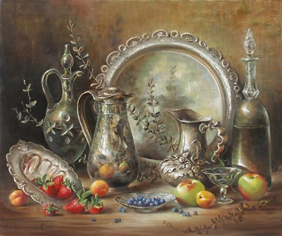 натюрморт - картина - оригинал