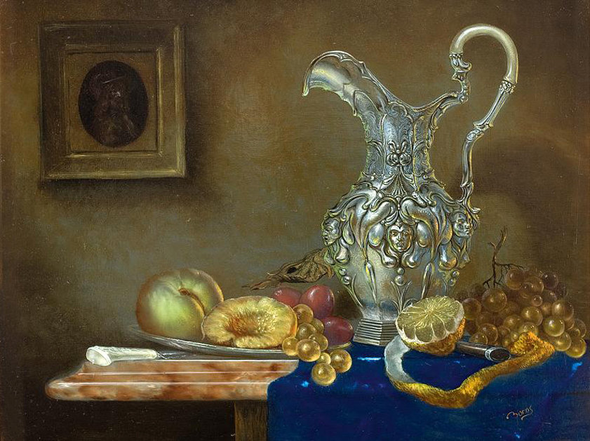 фруктовый натюрморт - картина - оригинал