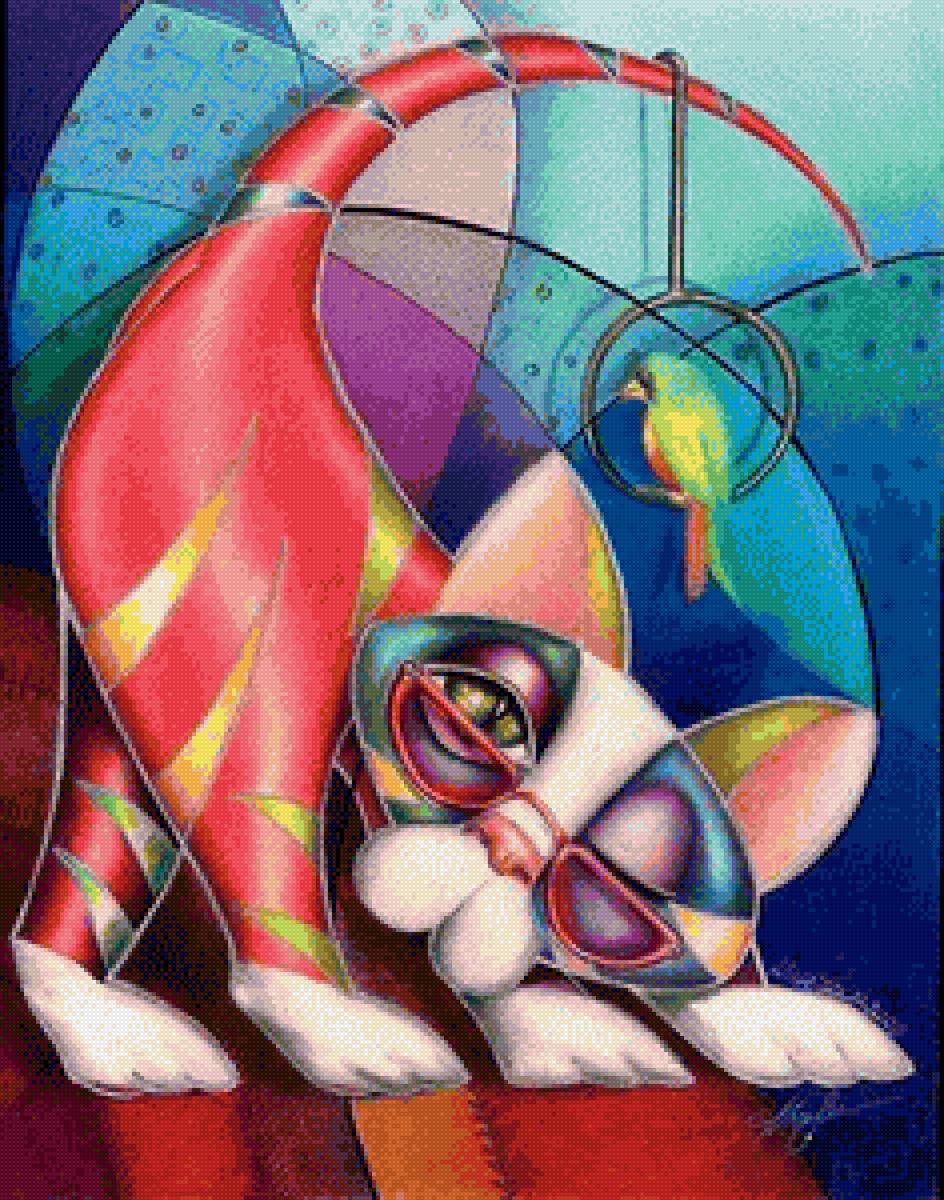 Pink cat - предпросмотр