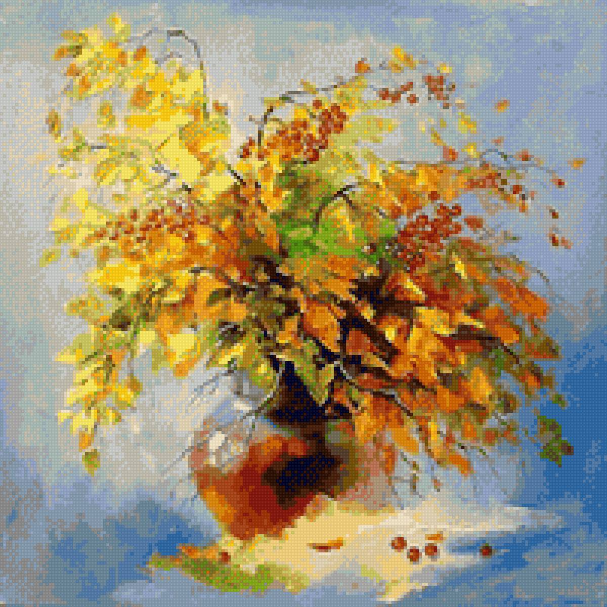 натюрморт - осень, натюрморт - предпросмотр