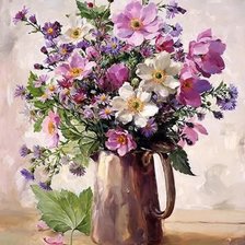 Схема вышивки «Букет»