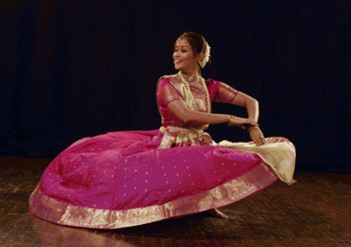 Малиновый вихрь - танцовщица, танец, индия - предпросмотр