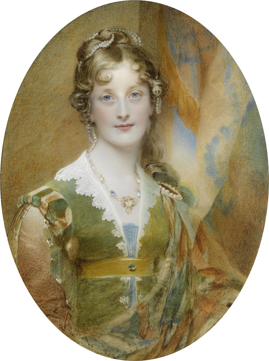 William Charles Ross. Портрет Джейн Дигби - портрет, живопись, 19 век, дама, девушка, женщина - оригинал