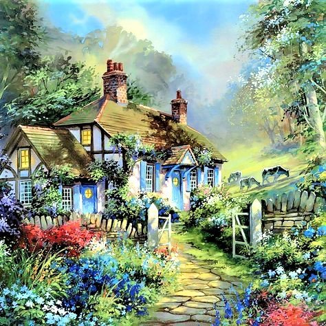 Dream house - пейзажи - оригинал