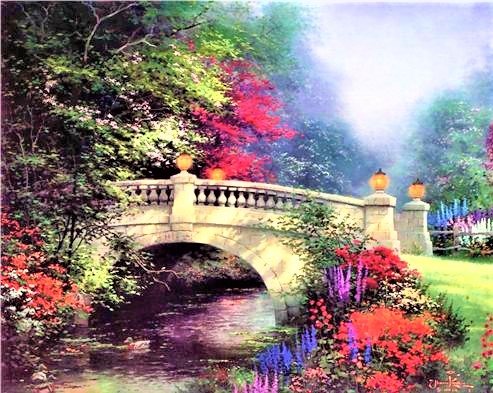Garden Bridge (gamma) - пейзажи - оригинал