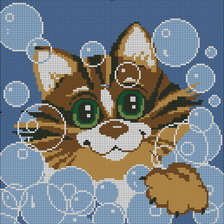 Подушка кот - оригинал