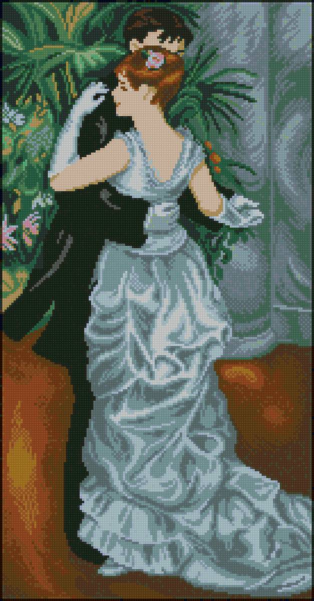 Вальс - женщина, пара, мужчина, танец - предпросмотр