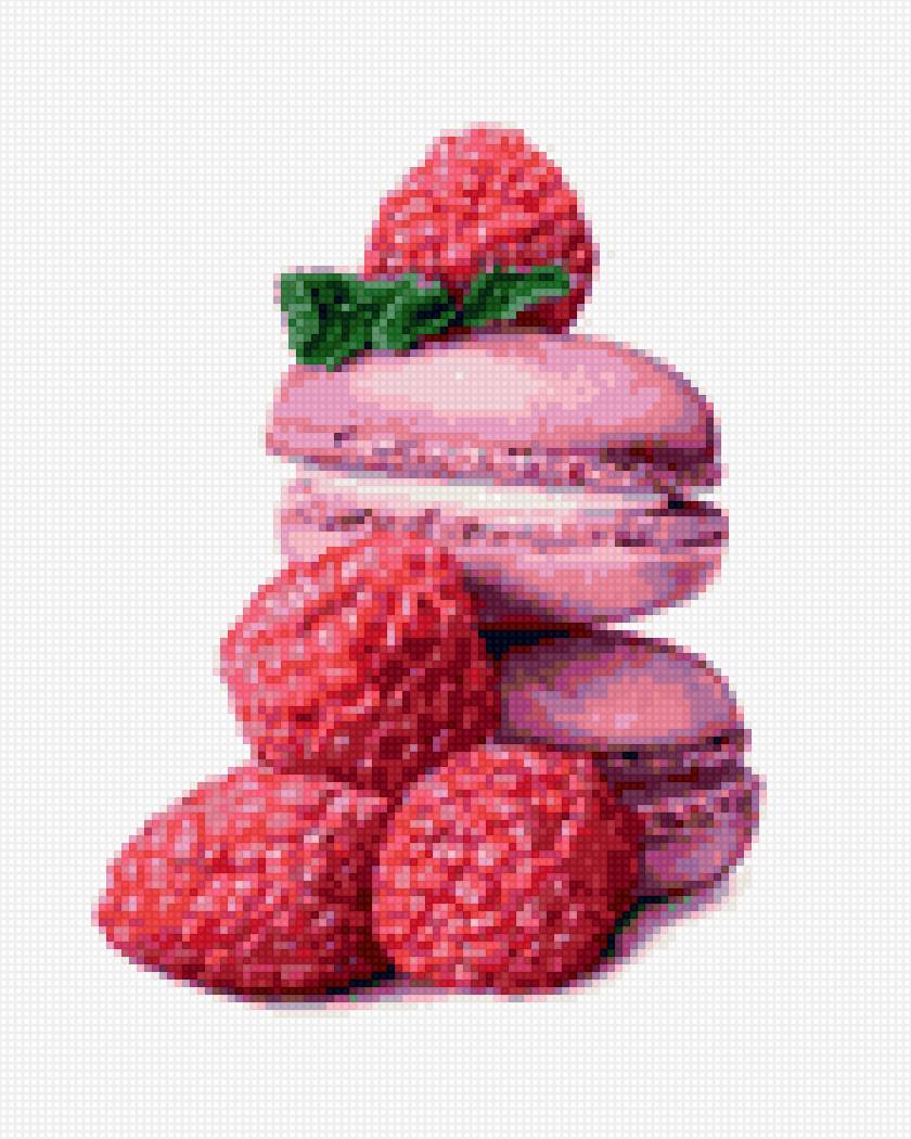 Пироженки с малинкой - десерт, малина, еда, пироженки - предпросмотр