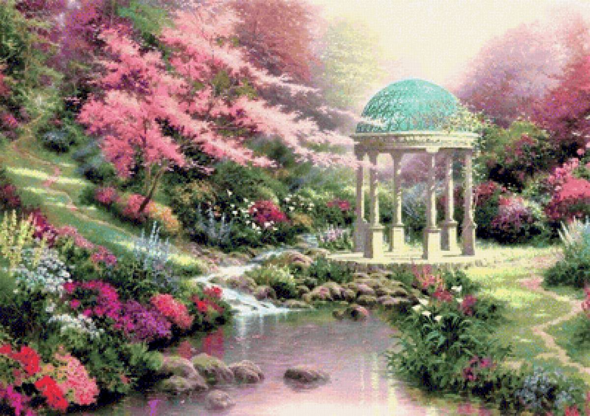 Беседка для молитвы - пейзажи - предпросмотр