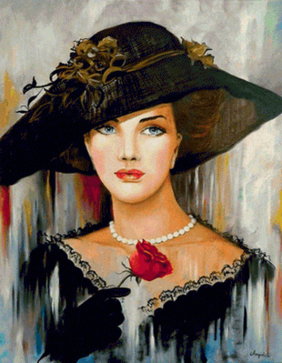 DAMA CON ROSA - предпросмотр