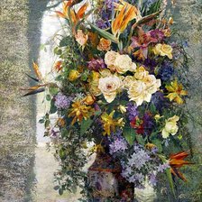 Схема вышивки «букет»