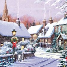 Схема вышивки «Зимняя сказка»