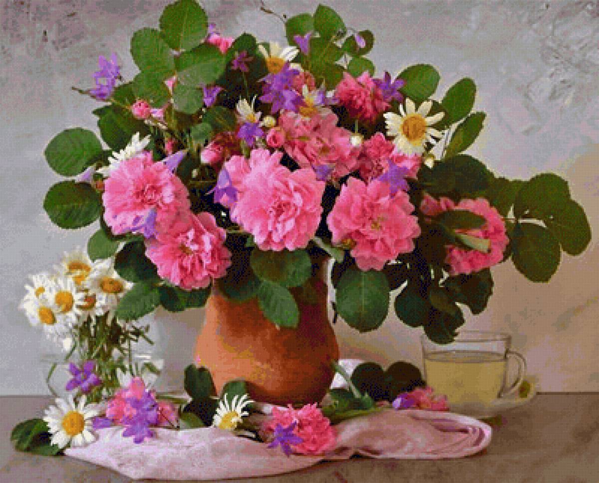 Букет цветов - предпросмотр