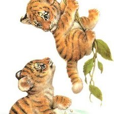 Схема вышивки «tigryata»