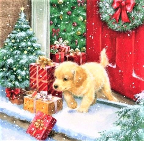 X-mas - животные - оригинал